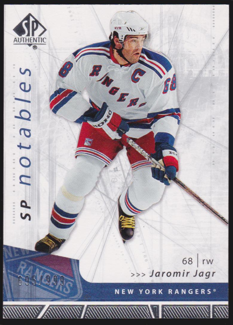 (image for) 2006-07 SP Authentic #119 Jaromir Jagr Notables 695/999