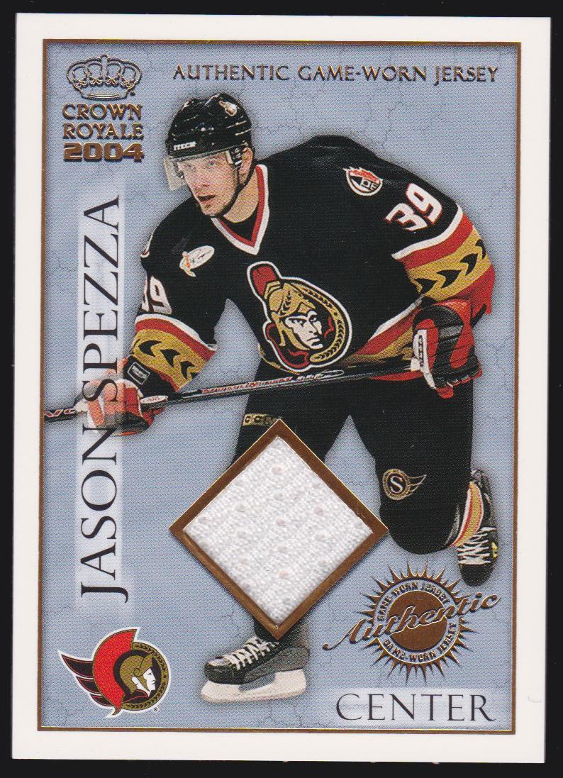 (image for) 2003-04 Crown Royale Jerseys #17 Jason Spezza 257/630