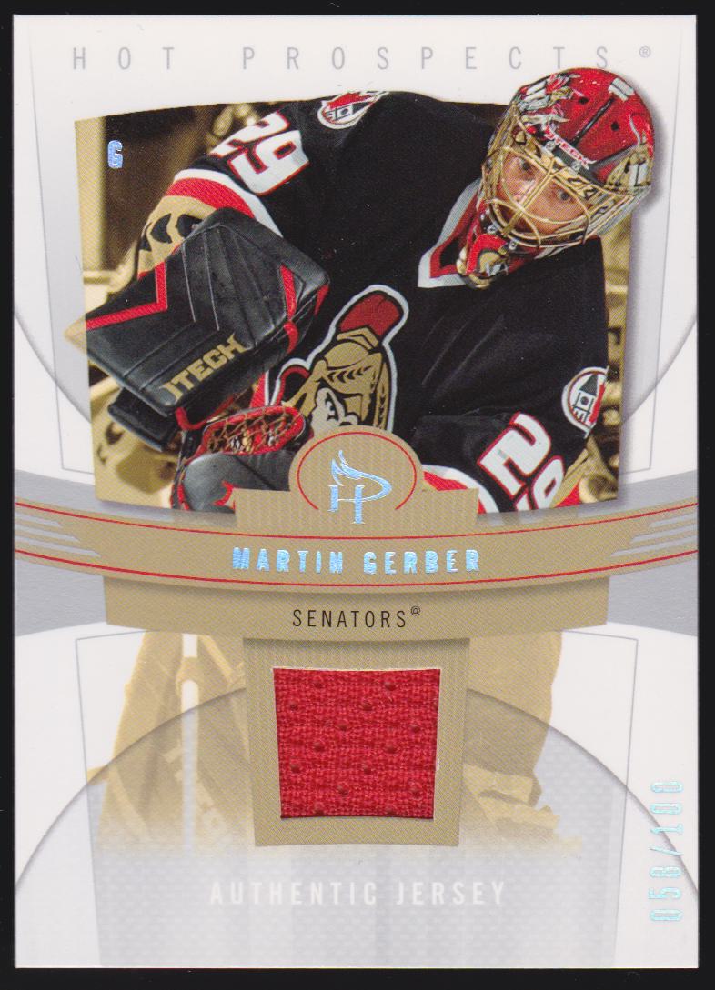 (image for) 2006-07 Hot Prospects Red Hot #69 Martin Gerber 058/100