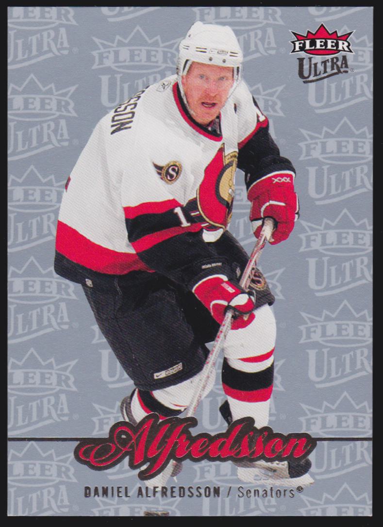 (image for) 2007-08 Ultra Ice Medallion #61 Daniel Alfredsson 010/100