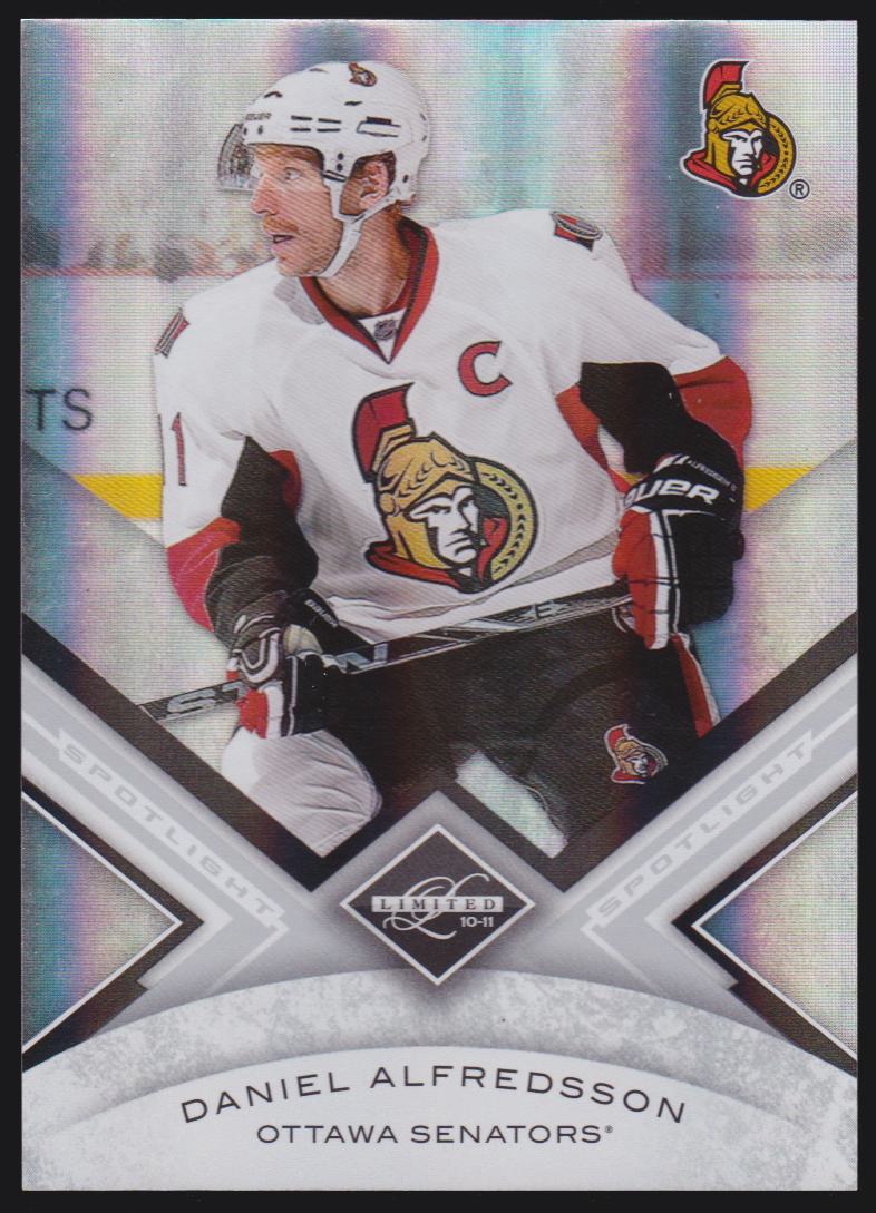 (image for) 2010-11 Limited Silver Spotlight #48 Daniel Alfredsson 47/49