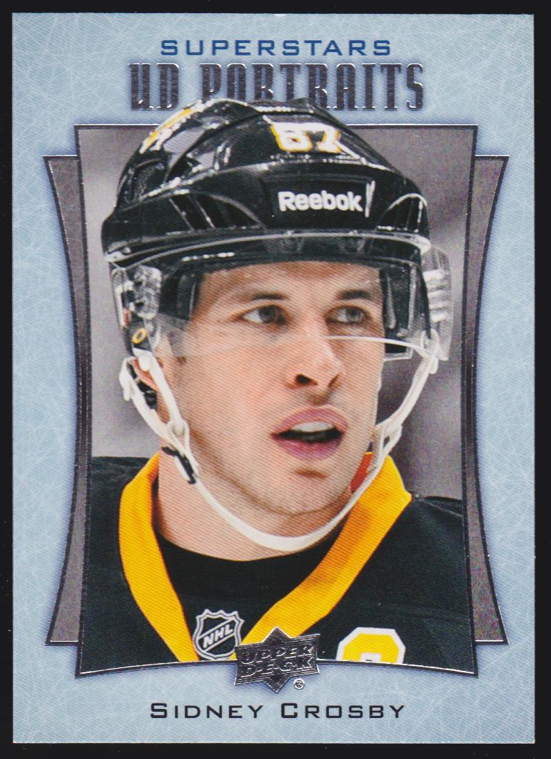 2016-17 Upper Deck UD Portraits #P49 Sidney Crosby (image for) 2016-17 Upper Deck UD Portraits #P49 Sidney Crosby