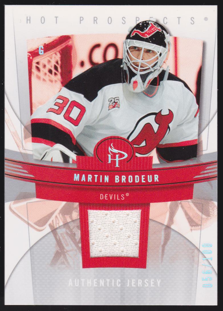 (image for) 2006-07 Hot Prospects Red Hot #57 Martin Brodeur 056/100