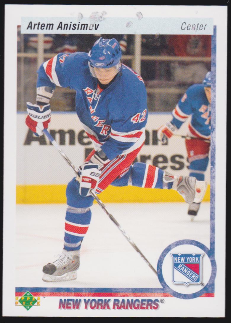 2010-11 Upper Deck 20th Anniversary Parallel #73 Artem Anisimov (image for) 2010-11 Upper Deck 20th Anniversary Parallel #73 Artem Anisimov
