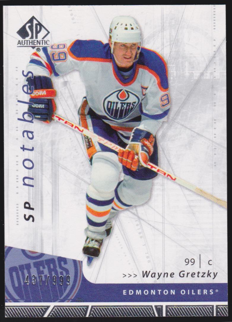 (image for) 2006-07 SP Authentic #160 Wayne Gretzky Notables 437/999