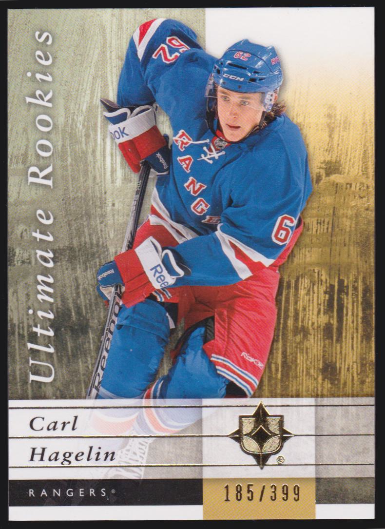 2011-12 Ultimate Collection #90 Carl Hagelin RC 185/399 (image for) 2011-12 Ultimate Collection #90 Carl Hagelin RC 185/399