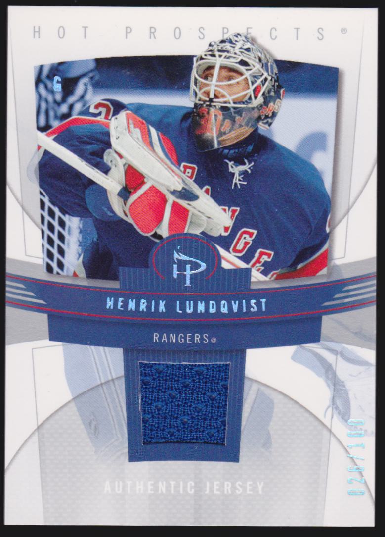 (image for) 2006-07 Hot Prospects Red Hot #65 Henrik Lundqvist 026/100