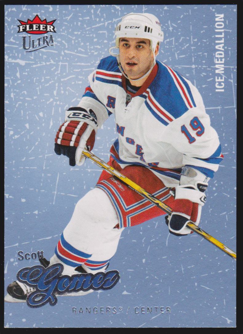 2008-09 Ultra Ice Medallion #55 Scott Gomez 024/100 (image for) 2008-09 Ultra Ice Medallion #55 Scott Gomez 024/100