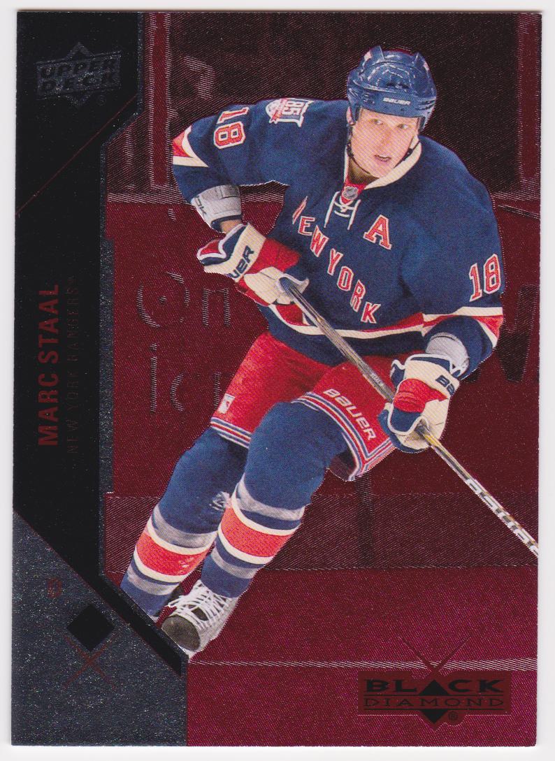 2011-12 Black Diamond Ruby #35 Marc Staal 67/100 (image for) 2011-12 Black Diamond Ruby #35 Marc Staal 67/100