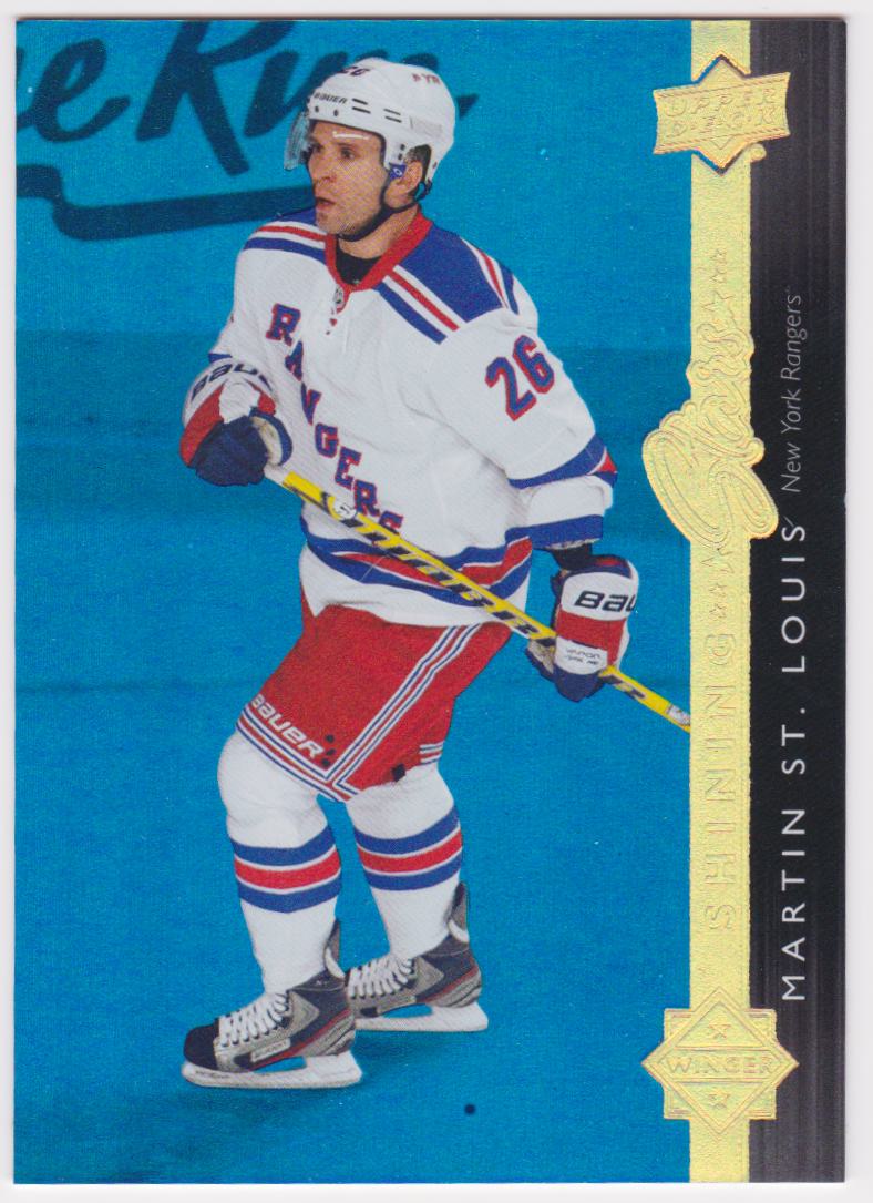 (image for) 2014-15 Upper Deck Shining Stars Royal Blue #SS38 Martin St. Louis