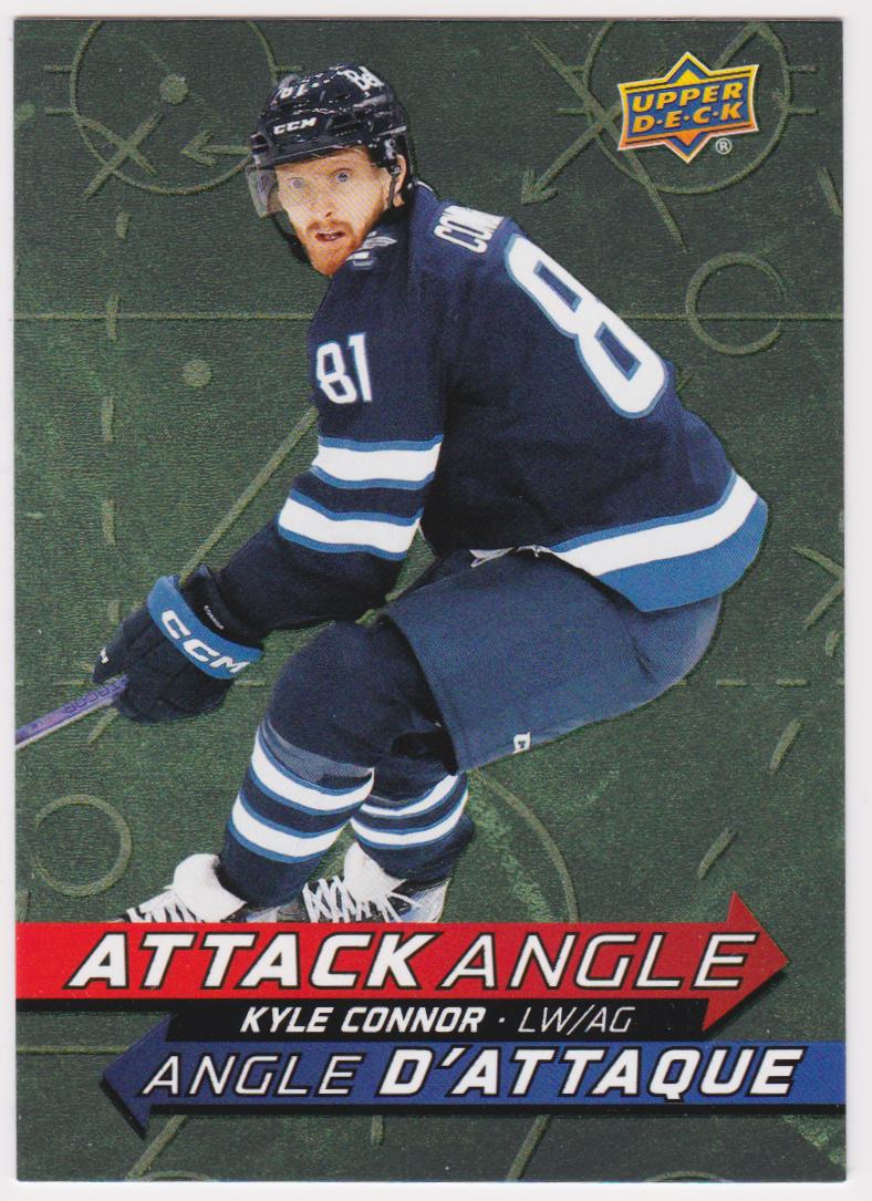 2025-26 Upper Deck Tim Hortons Attack Angle #AA10 Kyle Connor (image for) 2025-26 Upper Deck Tim Hortons Attack Angle #AA10 Kyle Connor