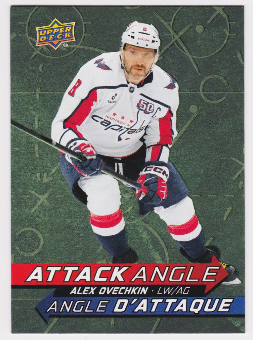 2025-26 Upper Deck Tim Hortons Attack Angle #AA14 Alexander Ovechkin (image for) 2025-26 Upper Deck Tim Hortons Attack Angle #AA14 Alexander Ovechkin