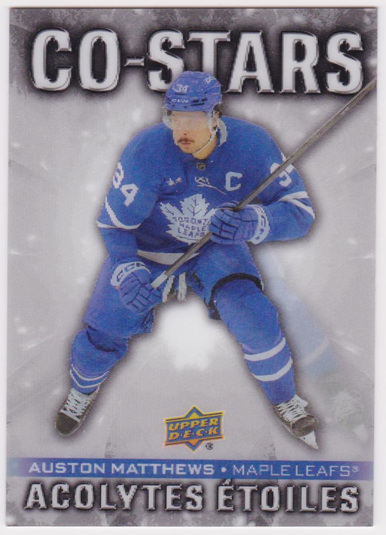 2025-26 Upper Deck Tim Hortons Co-Stars #CO6 Auston Matthews/William Nylander (image for) 2025-26 Upper Deck Tim Hortons Co-Stars #CO6 Auston Matthews/William Nylander