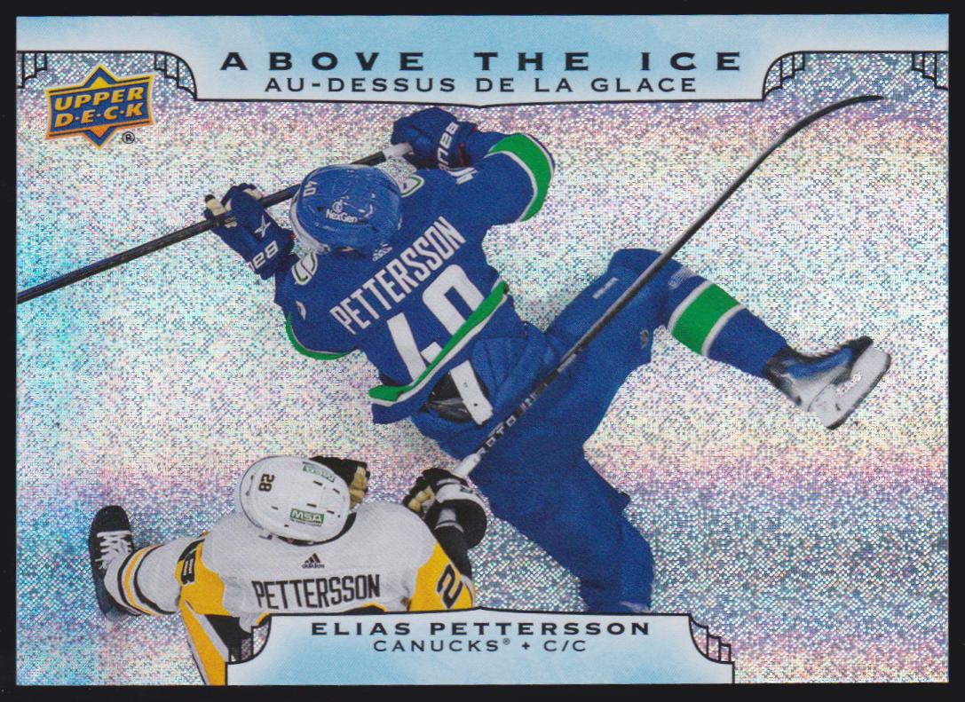 (image for) 2025-26 Upper Deck Tim Hortons Above the Ice #AI-4 Elias Pettersson