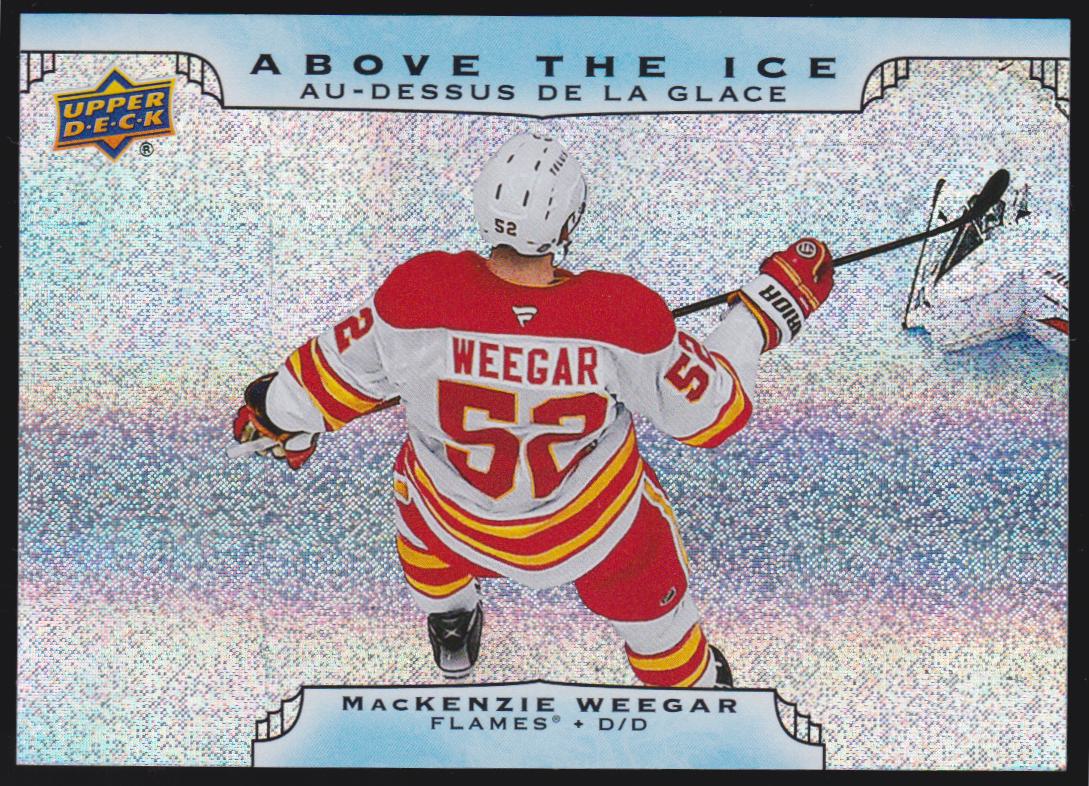 (image for) 2025-26 Upper Deck Tim Hortons Above the Ice #AI-17 Mackenzie Weegar