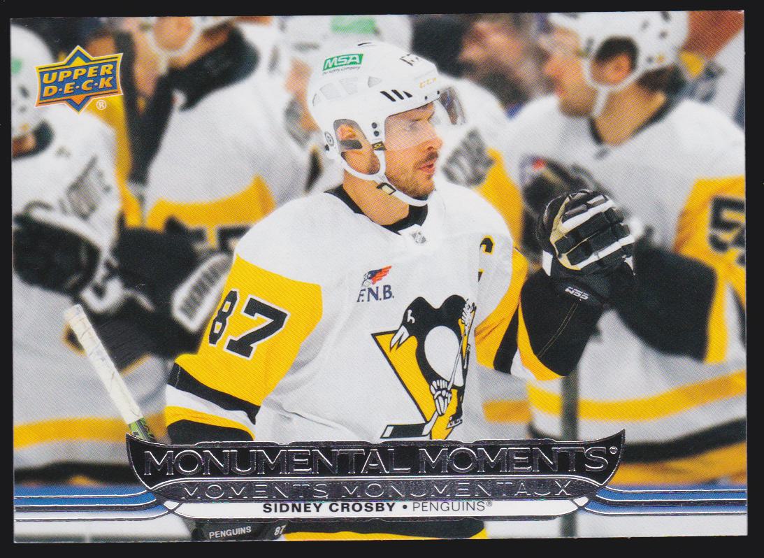 (image for) 2025-26 Upper Deck Tim Hortons Monumental Moments #MM6 Sidney Crosby