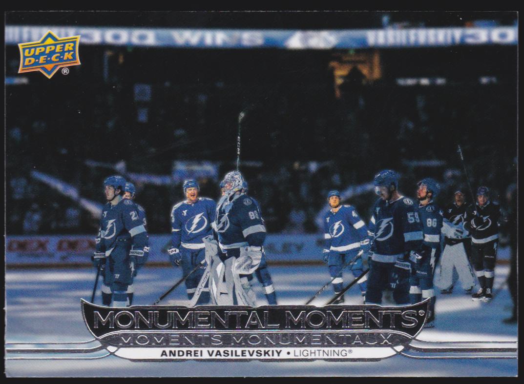 (image for) 2025-26 Upper Deck Tim Hortons Monumental Moments #MM8 Andrei Vasilevskiy