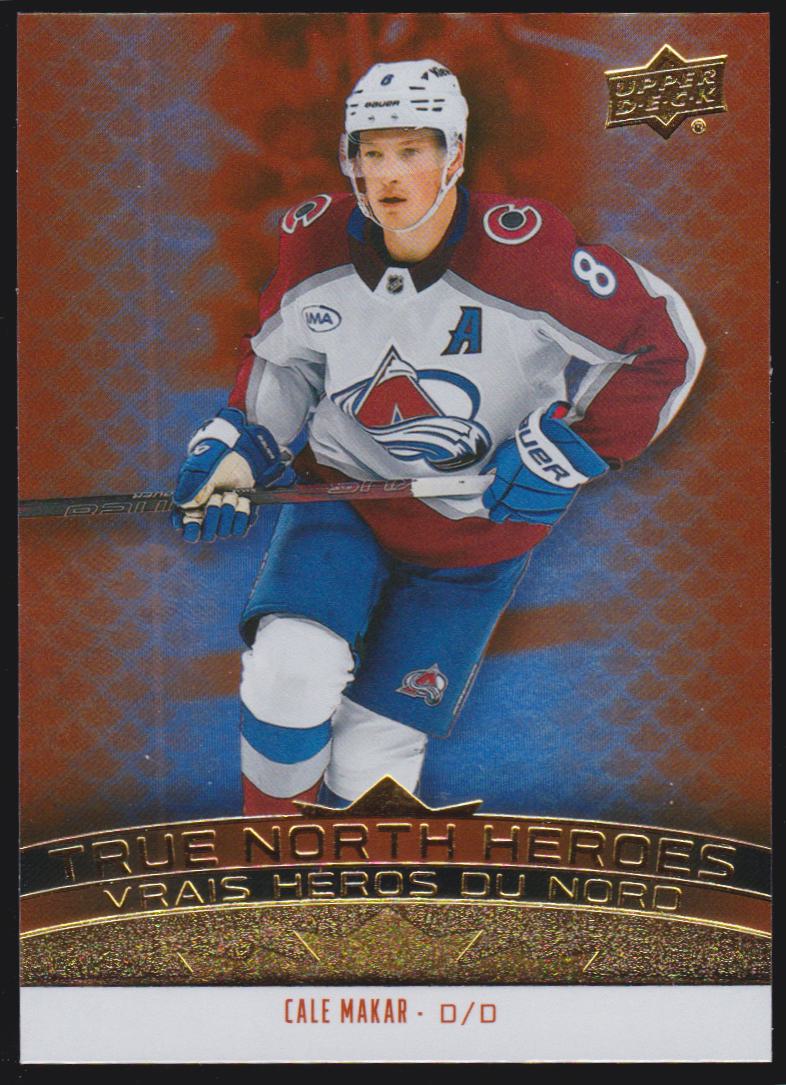 2025-26 Upper Deck Tim Hortons True North Heroes #TNH3 Cale Makar (image for) 2025-26 Upper Deck Tim Hortons True North Heroes #TNH3 Cale Makar