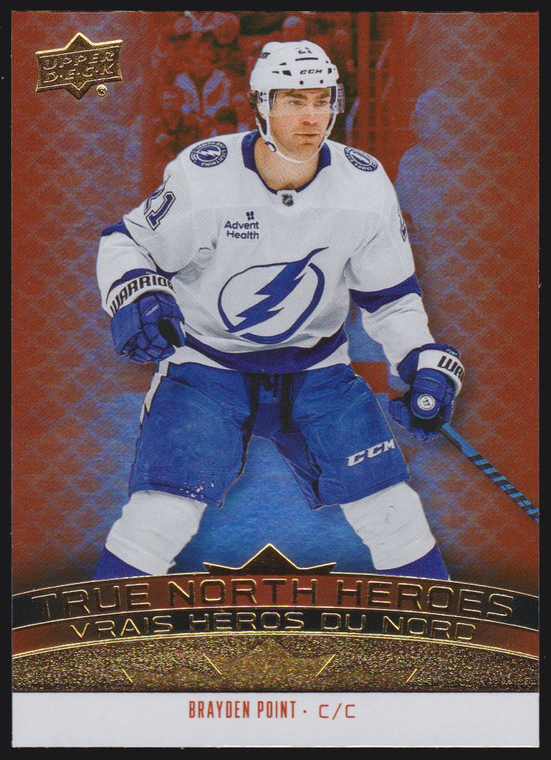 2025-26 Upper Deck Tim Hortons True North Heroes #TNH6 Brayden Point (image for) 2025-26 Upper Deck Tim Hortons True North Heroes #TNH6 Brayden Point