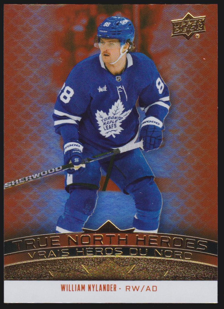 2025-26 Upper Deck Tim Hortons True North Heroes #TNH14 William Nylander (image for) 2025-26 Upper Deck Tim Hortons True North Heroes #TNH14 William Nylander