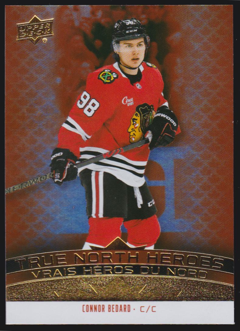 2025-26 Upper Deck Tim Hortons True North Heroes #TNH17 Connor Bedard (image for) 2025-26 Upper Deck Tim Hortons True North Heroes #TNH17 Connor Bedard