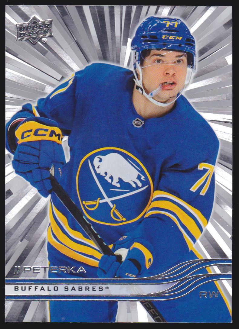 2025-26 Upper Deck Outburst #13 JJ Peterka (image for) 2025-26 Upper Deck Outburst #13 JJ Peterka