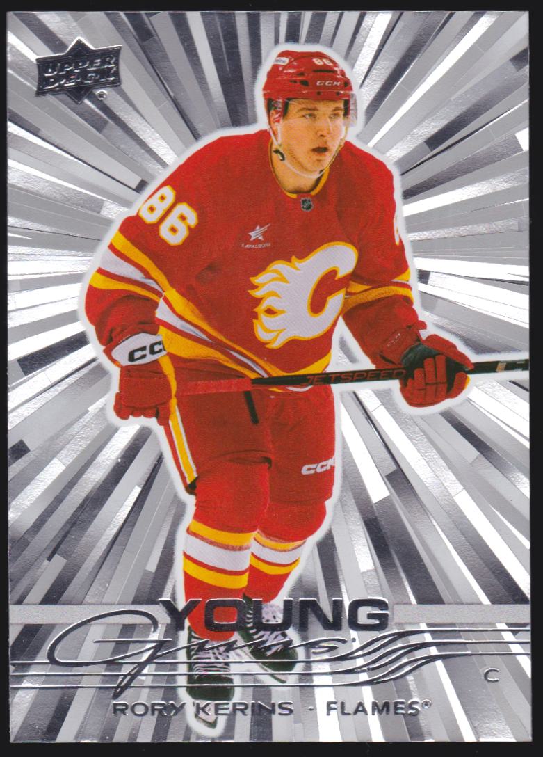 2025-26 Upper Deck Outburst #235 Rory Kerins YG - RC Year (image for) 2025-26 Upper Deck Outburst #235 Rory Kerins YG - RC Year