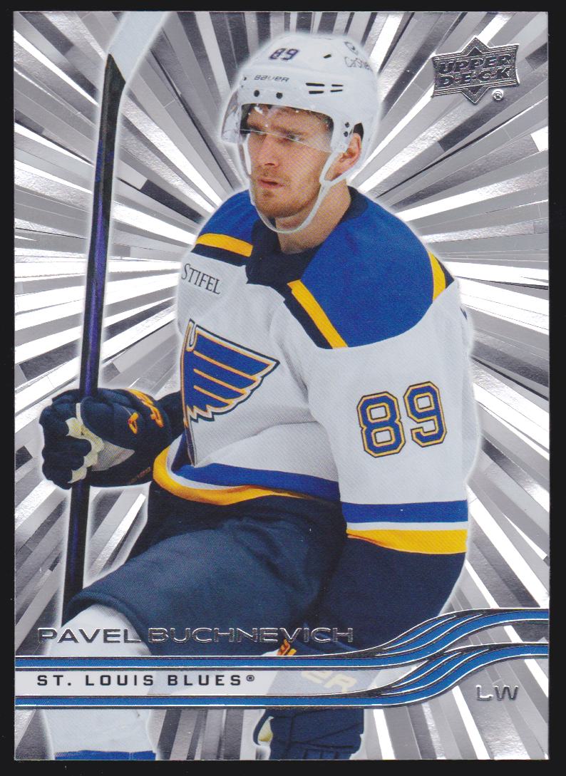 2025-26 Upper Deck Outburst #151 Pavel Buchnevich (image for) 2025-26 Upper Deck Outburst #151 Pavel Buchnevich