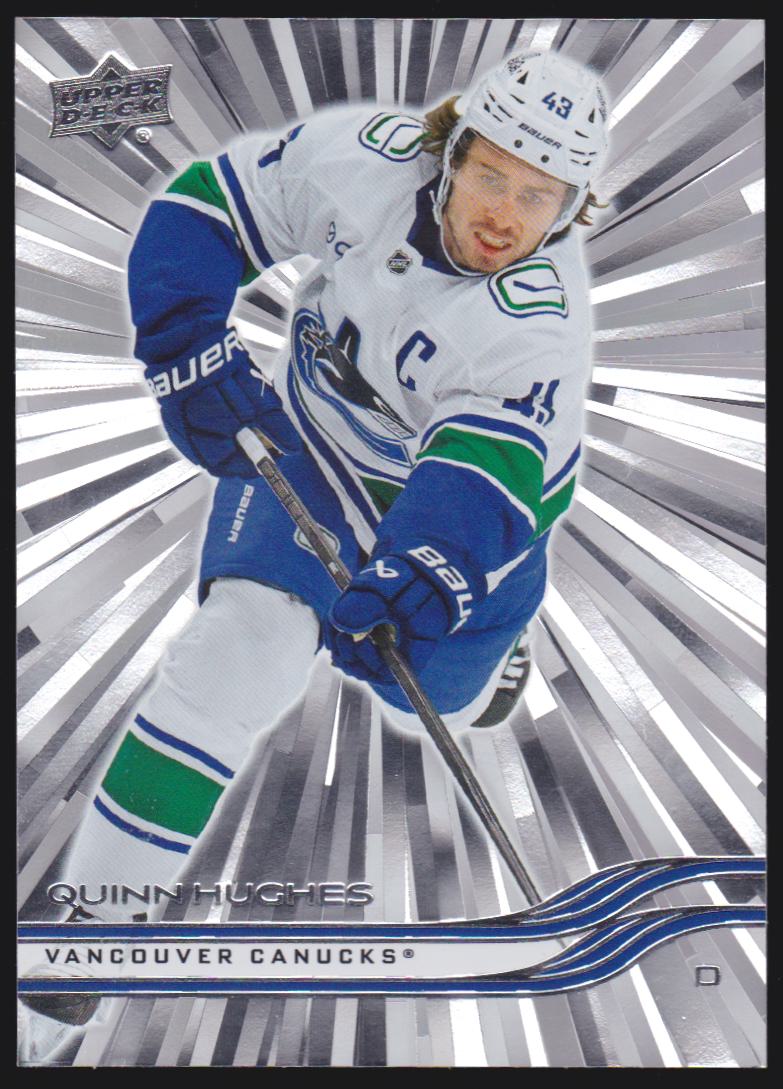 2025-26 Upper Deck Outburst #177 Quinn Hughes (image for) 2025-26 Upper Deck Outburst #177 Quinn Hughes