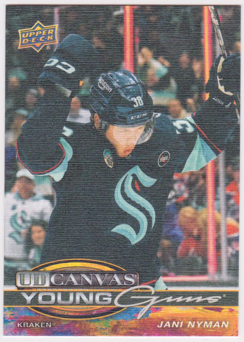 (image for) 2025-26 Upper Deck UD Canvas #C101 Jani Nyman YG