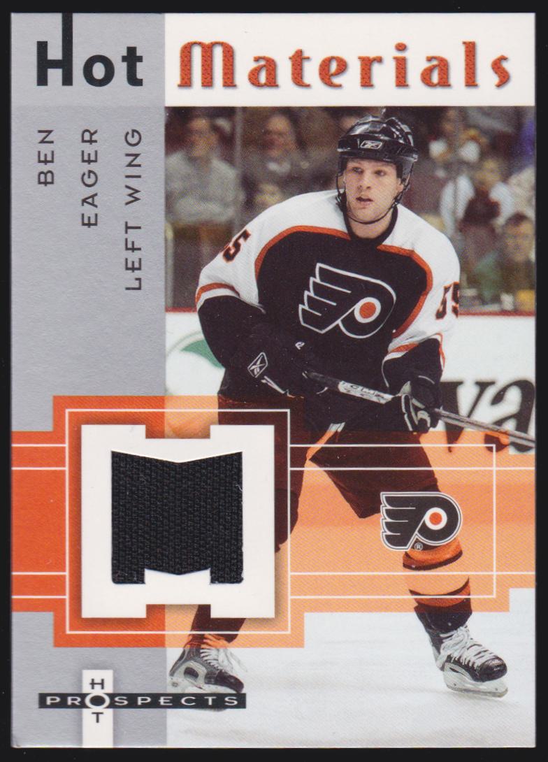 2005-06 Hot Prospects Hot Materials #HMBE Ben Eager RC (image for) 2005-06 Hot Prospects Hot Materials #HMBE Ben Eager RC