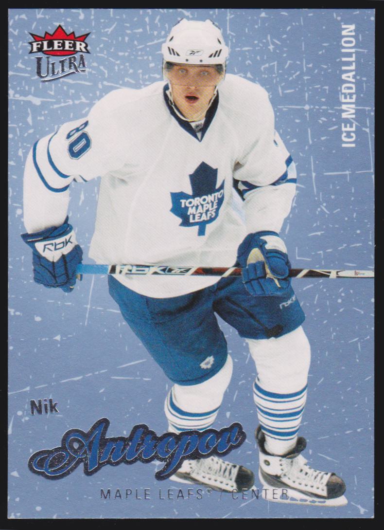 2008-09 Ultra Ice Medallion #93 Nikolai Antropov 019/100 (image for) 2008-09 Ultra Ice Medallion #93 Nikolai Antropov 019/100
