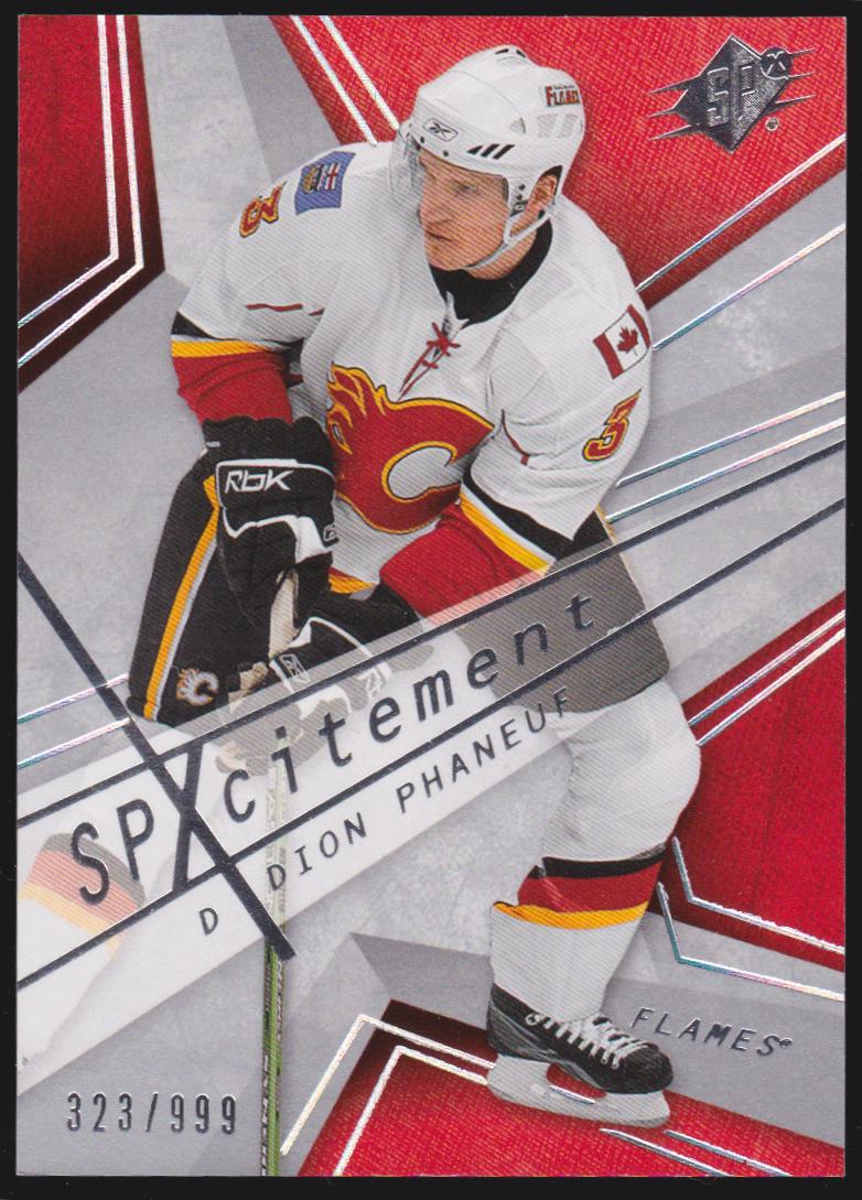(image for) 2008-09 SPx SPxcitement #X27 Dion Phaneuf 323/999