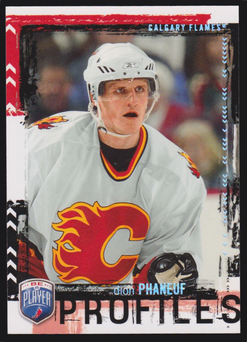 2006-07 Be A Player Profiles #PP26 Dion Phaneuf 169/499 (image for) 2006-07 Be A Player Profiles #PP26 Dion Phaneuf 169/499
