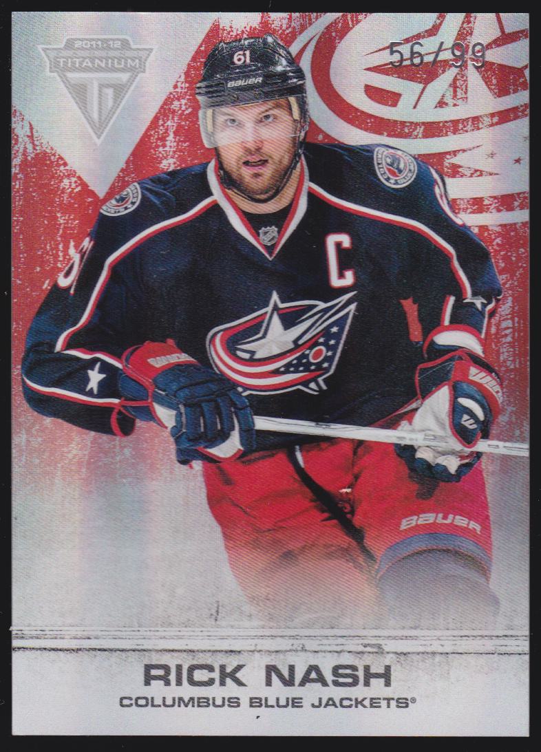 2011-12 Panini Titanium Spectrum Ruby #2 Rick Nash 56/99 (image for) 2011-12 Panini Titanium Spectrum Ruby #2 Rick Nash 56/99