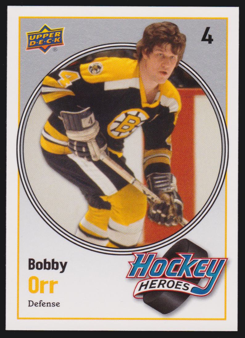 2010-11 Upper Deck Hockey Heroes Bobby Orr #HH15 Bobby Orr (image for) 2010-11 Upper Deck Hockey Heroes Bobby Orr #HH15 Bobby Orr