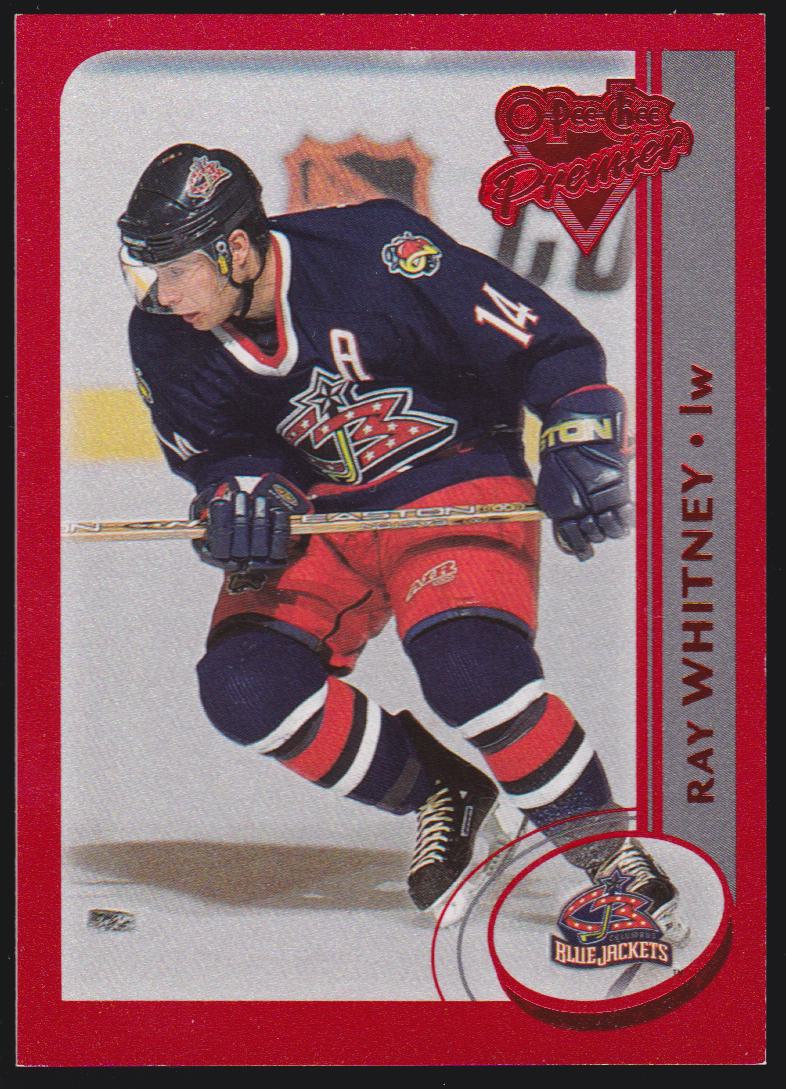 2002-03 O-Pee-Chee Premier Red #191 Ray Whitney 003/100 (image for) 2002-03 O-Pee-Chee Premier Red #191 Ray Whitney 003/100