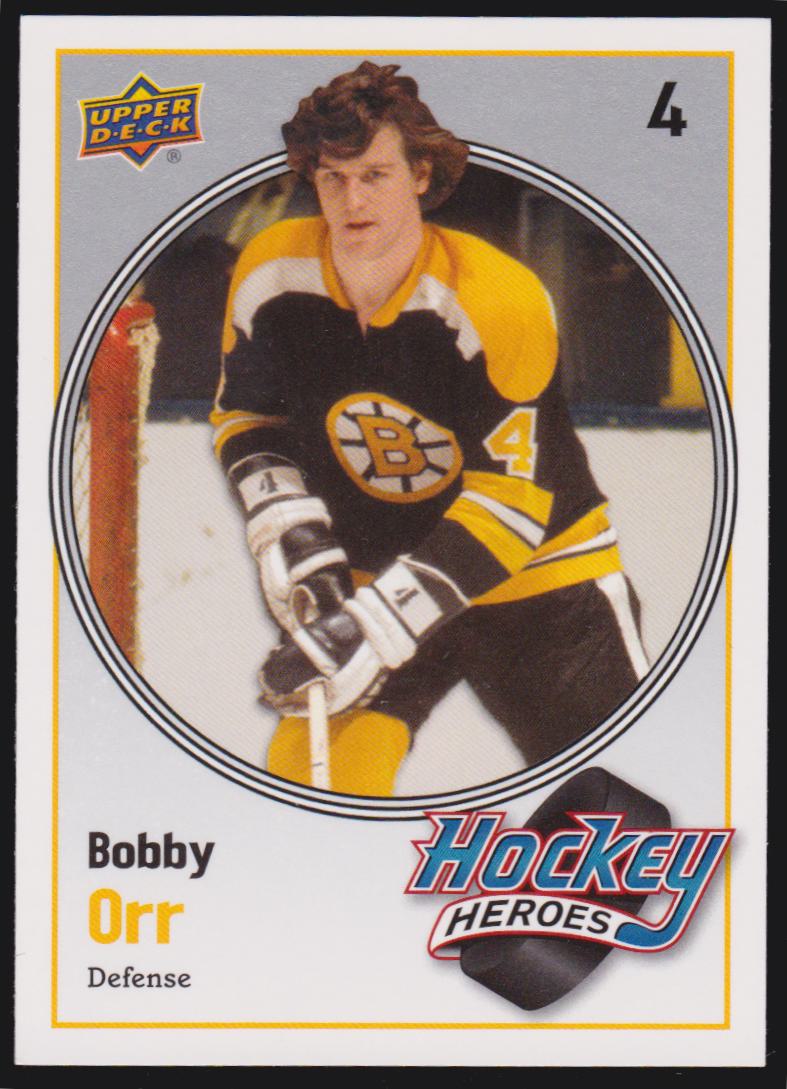 2010-11 Upper Deck Hockey Heroes Bobby Orr #HH17 Bobby Orr (image for) 2010-11 Upper Deck Hockey Heroes Bobby Orr #HH17 Bobby Orr