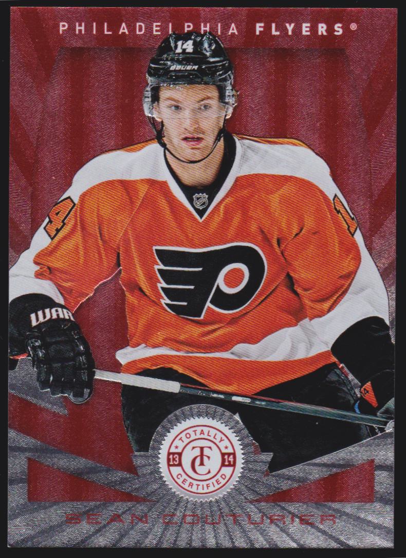 2013-14 Totally Certified Platinum Red #83 Sean Couturier (image for) 2013-14 Totally Certified Platinum Red #83 Sean Couturier