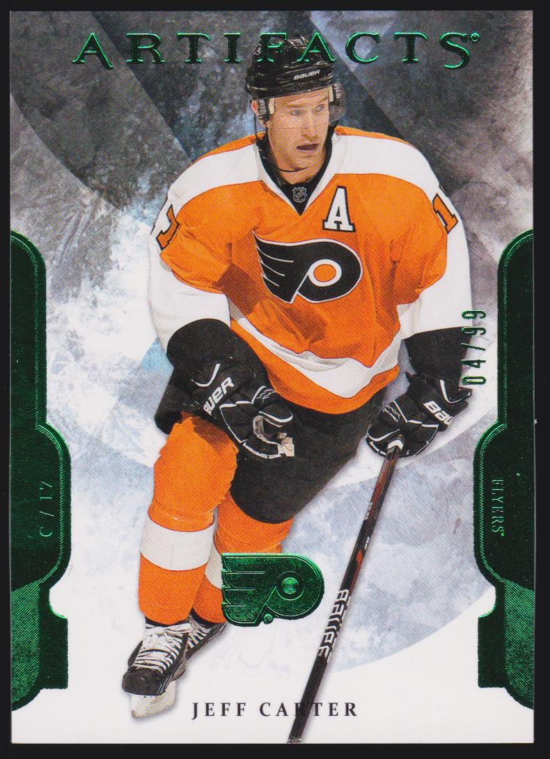 2011-12 Artifacts Emerald #68 Jeff Carter 04/99 (image for) 2011-12 Artifacts Emerald #68 Jeff Carter 04/99