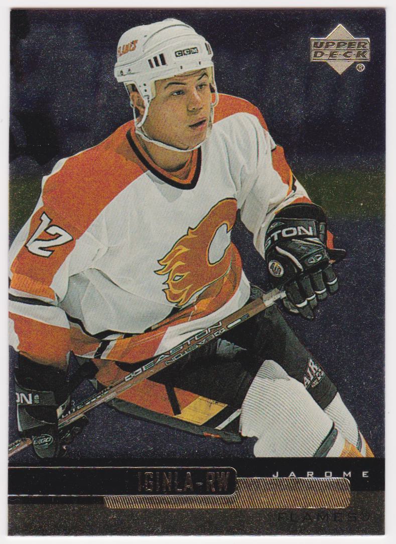 1999-00 Upper Deck Gold Reserve #28 Jarome Iginla (image for) 1999-00 Upper Deck Gold Reserve #28 Jarome Iginla