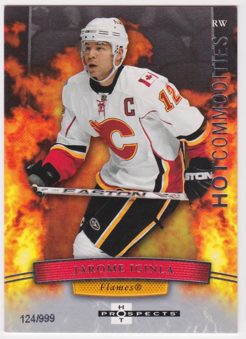 (image for) 2007-08 Hot Prospects #118 Jarome Iginla 124/999