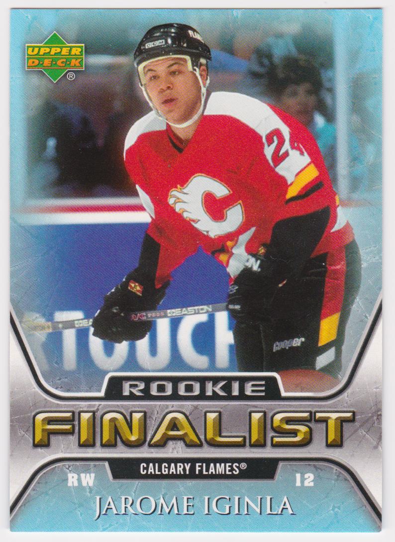 2005-06 Upper Deck All-Time Greatest #65 Jarome Iginla (Rookie Finalist) (image for) 2005-06 Upper Deck All-Time Greatest #65 Jarome Iginla (Rookie Finalist)