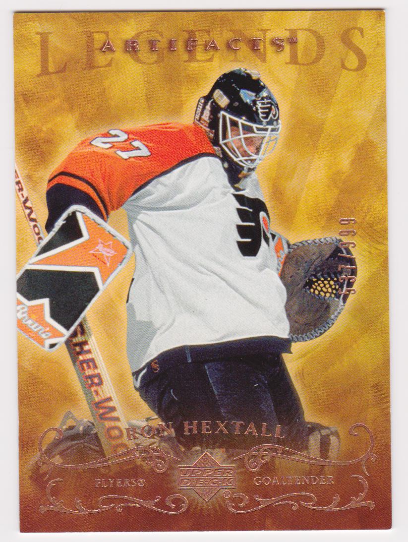 2006-07 Artifacts #117 Ron Hextall LEGENDS 537/999 (image for) 2006-07 Artifacts #117 Ron Hextall LEGENDS 537/999