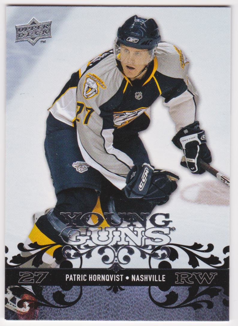 (image for) 2008-09 Upper Deck #227 Patric Hornqvist YG RC