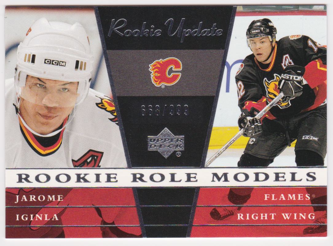 (image for) 2002-03 Upper Deck Rookie Update #111 Jarome Iginla 668/999