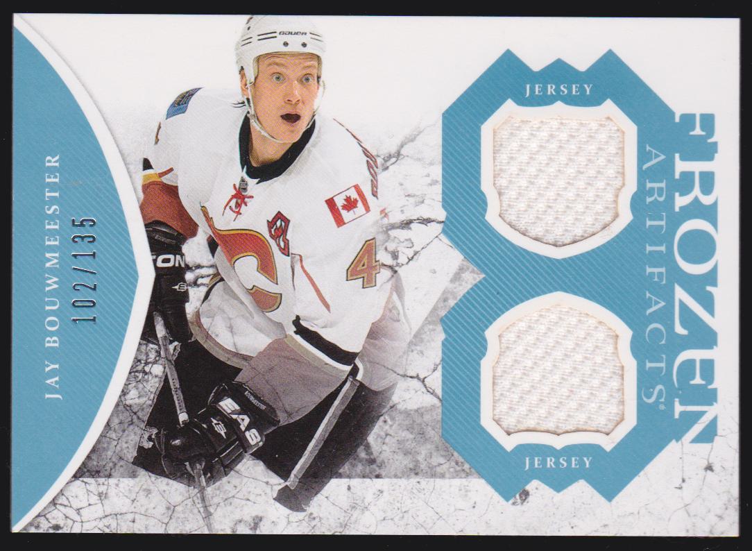 (image for) 2011-12 Artifacts Frozen Artifacts Jerseys Blue #FAJB Jay Bouwmeester - 102/135