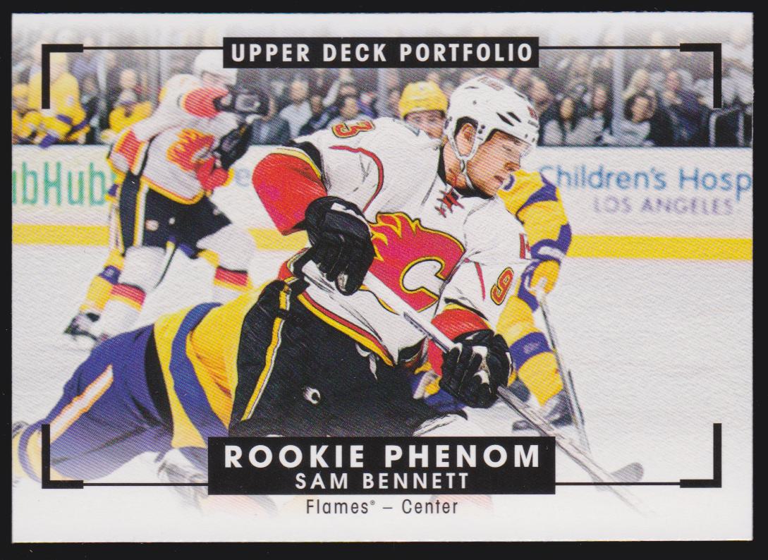 2015-16 Upper Deck Portfolio #326 Sam Bennett - RC Year (image for) 2015-16 Upper Deck Portfolio #326 Sam Bennett - RC Year