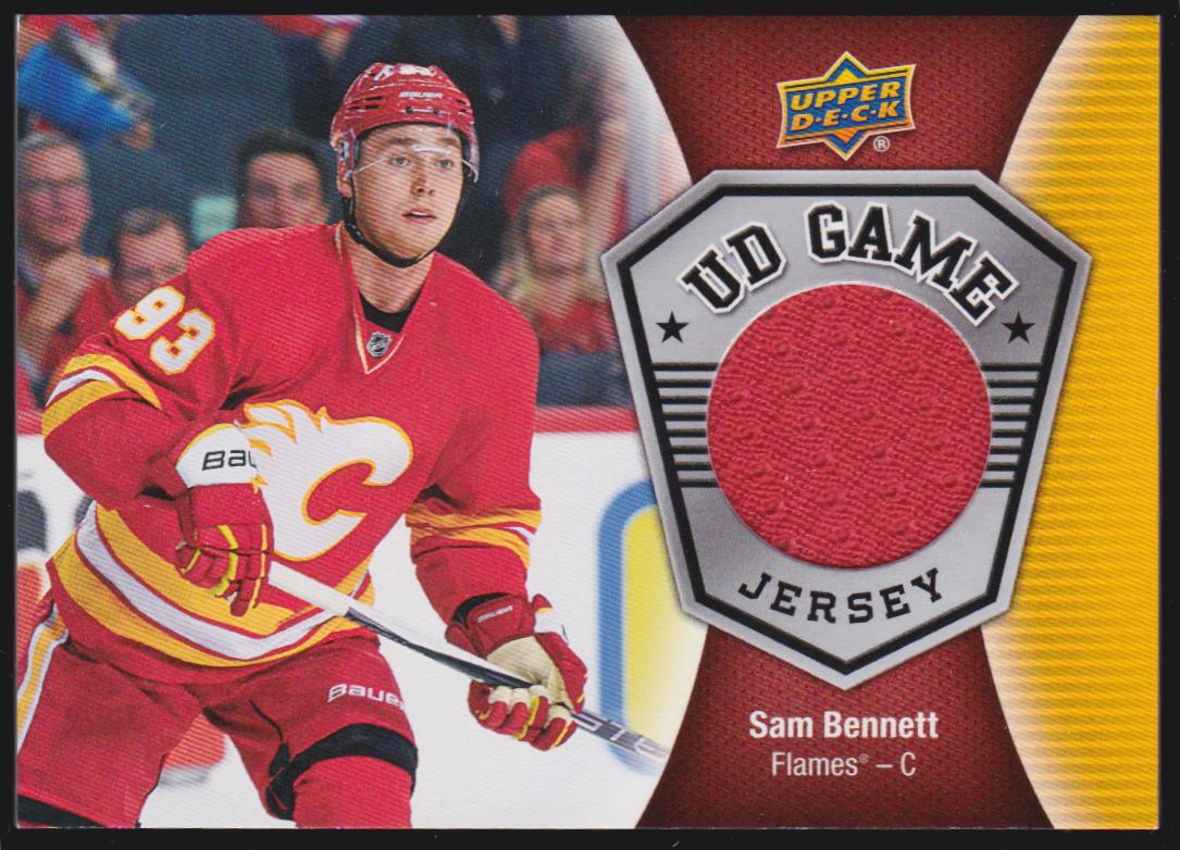 (image for) 2016-17 Upper Deck Game Jerseys #GJSB Sam Bennett