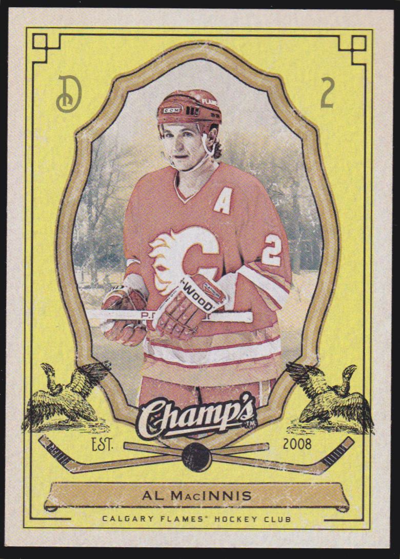 2009-10 Upper Deck Champ's Yellow #16 Al MacInnis (image for) 2009-10 Upper Deck Champ's Yellow #16 Al MacInnis